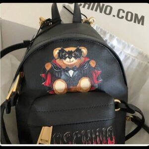 NWT Moschino Vampire Teddy Bear Backpack